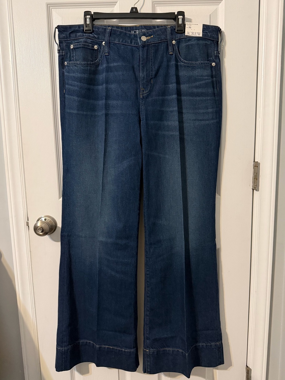 NWT J. Crew '96 Low rise denim trousers